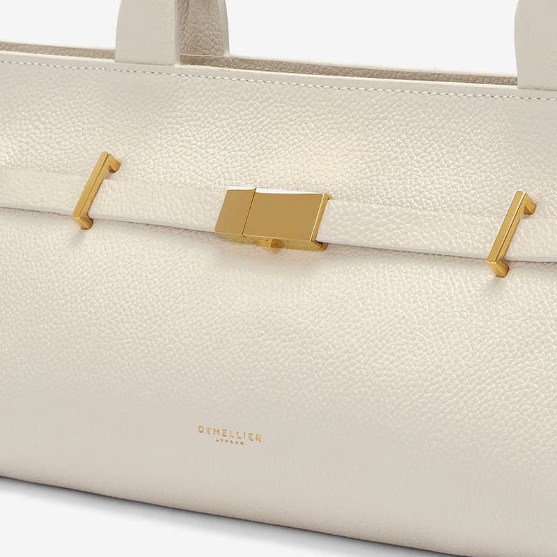 DeMellier The New York Shoulder off-white small grain