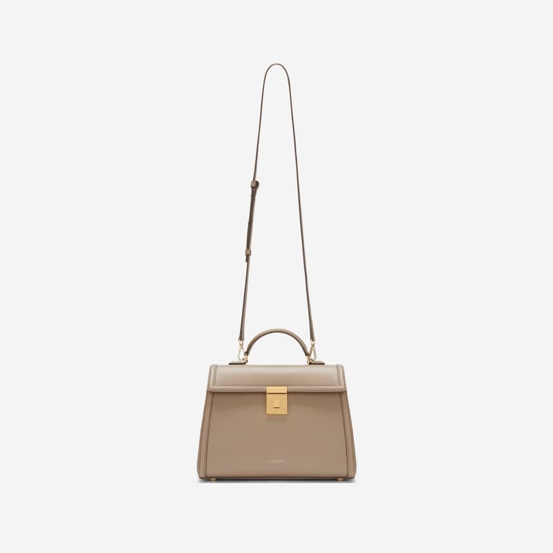 DeMellier The Midi Paris dark sand smooth