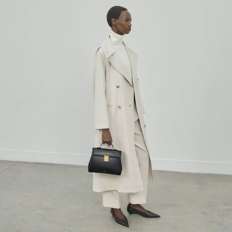 DeMellier The Midi Paris dark sand smooth