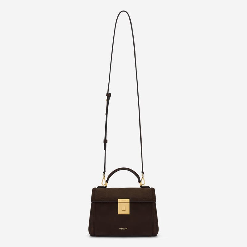 DeMellier The Paris mocha suede