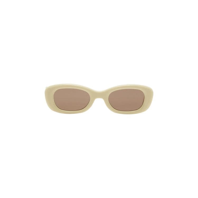 Gentle Monster Tambu Y4 Sunglasses Ivory/Brown