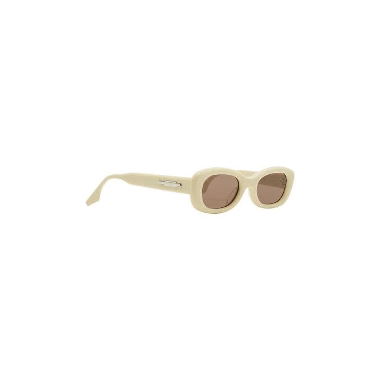 Gentle Monster Tambu Y4 Sunglasses Ivory/Brown