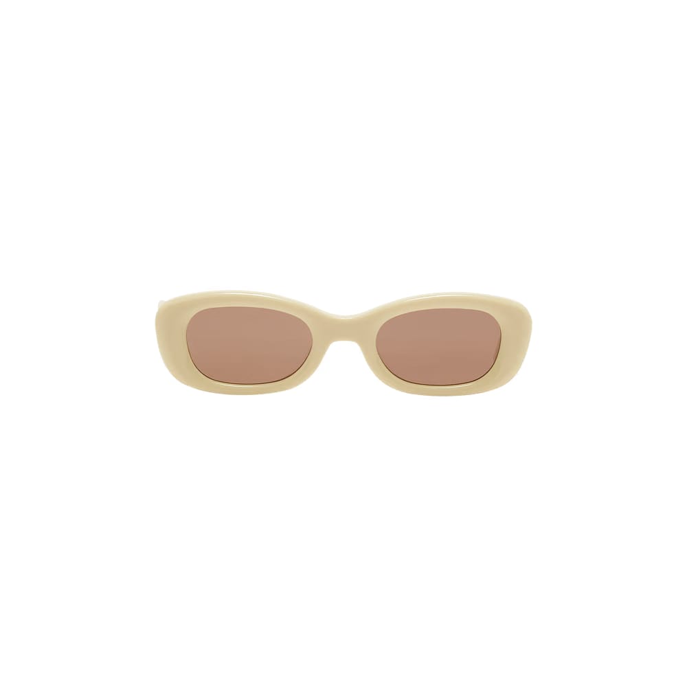 Gentle Monster Tambu Y4 Sunglasses Ivory/Brown