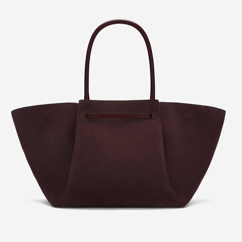 DeMellier The New York burgundy suede & burgundy smooth