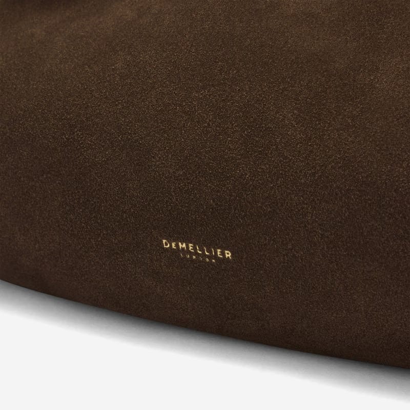 DeMellier The Midi Miami mocha suede & mocha smooth
