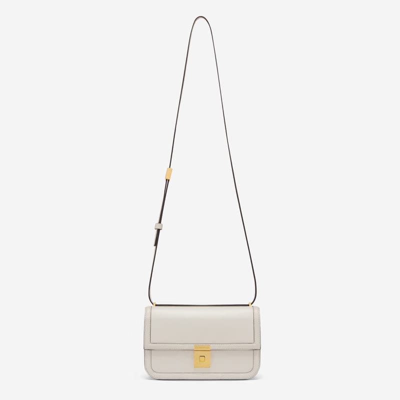 DeMellier The Paris Crossbody off-white smooth
