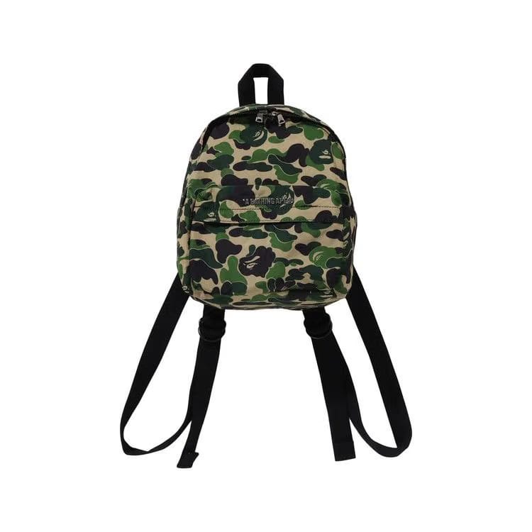 BAPE ABC Camo Small Shoulder Daypack Green