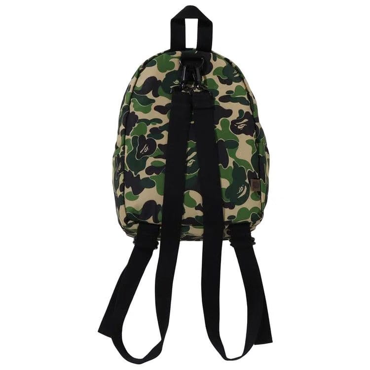 BAPE ABC Camo Small Shoulder Daypack Green