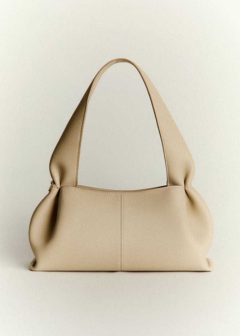 Polene Numero Neuf East West Textured Sand