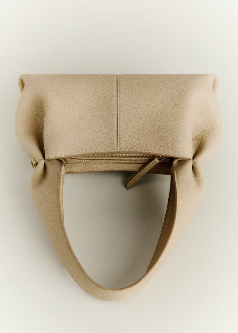 Polene Numero Neuf East West Textured Sand