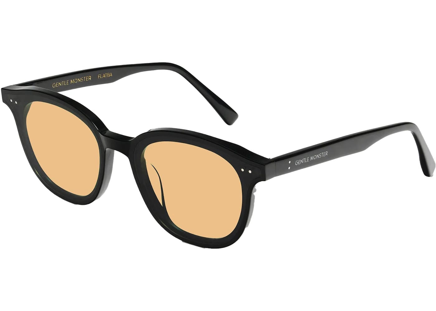 Gentle Monster Lang 01(OR) Sunglasses Black/Orange