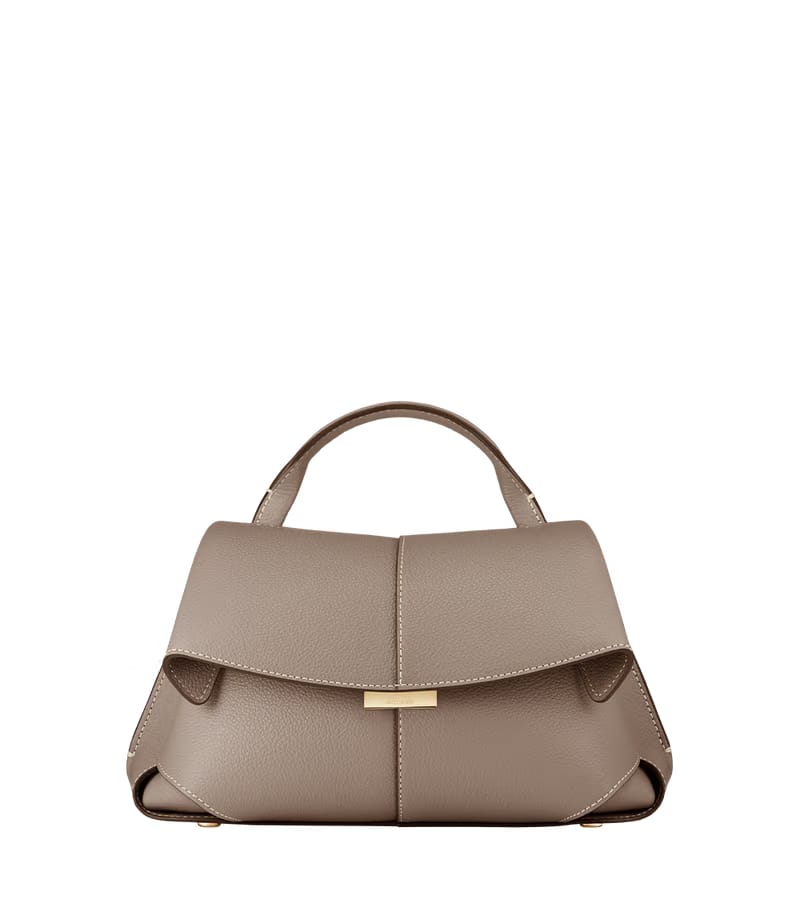 Polene Mokki Mini Textured Taupe
