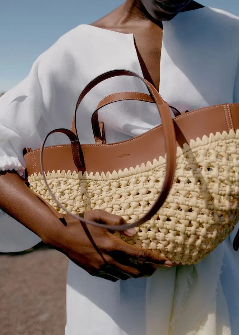 Polene Cyme Mini Raffia