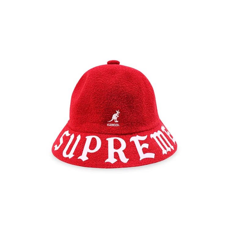 Supreme x Kangol Bermuda Casual Hat Red