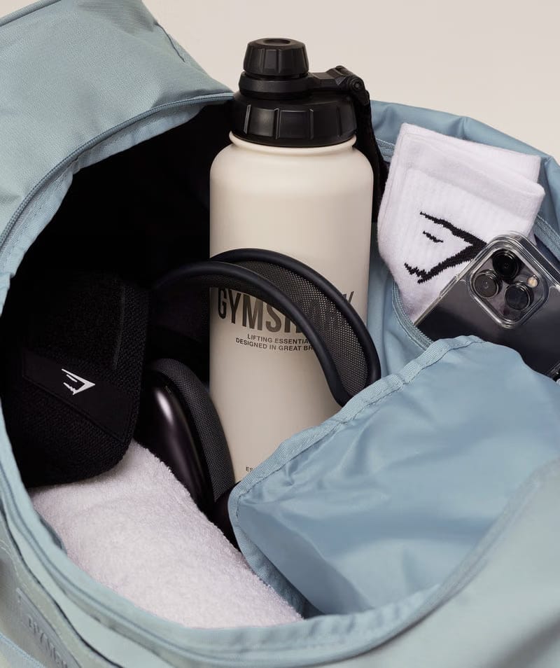 Gymshark Active Holdall Medium Denim Grey