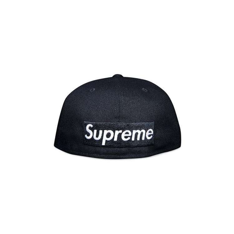 Supreme x New Era Reverse Box Logo Hat Navy