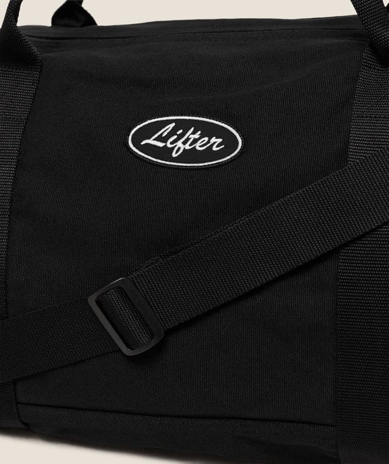 Gymshark Strength Dept Canvas Duffle Bag Black