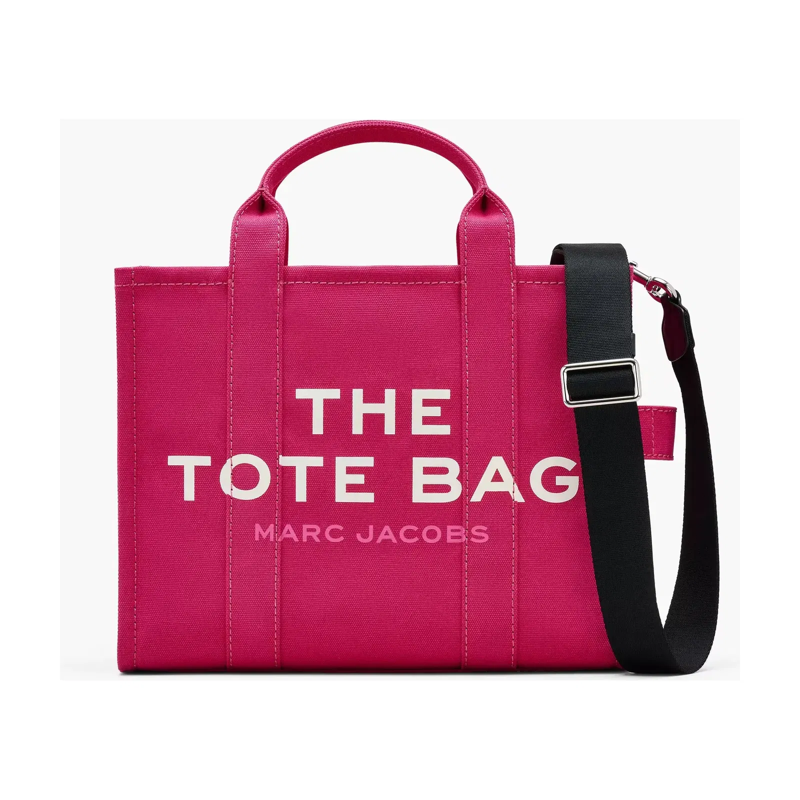 Marc Jacobs Marc Jacobs The Canvas Medium Tote Bag Raspberry Pink Raspberry Pink