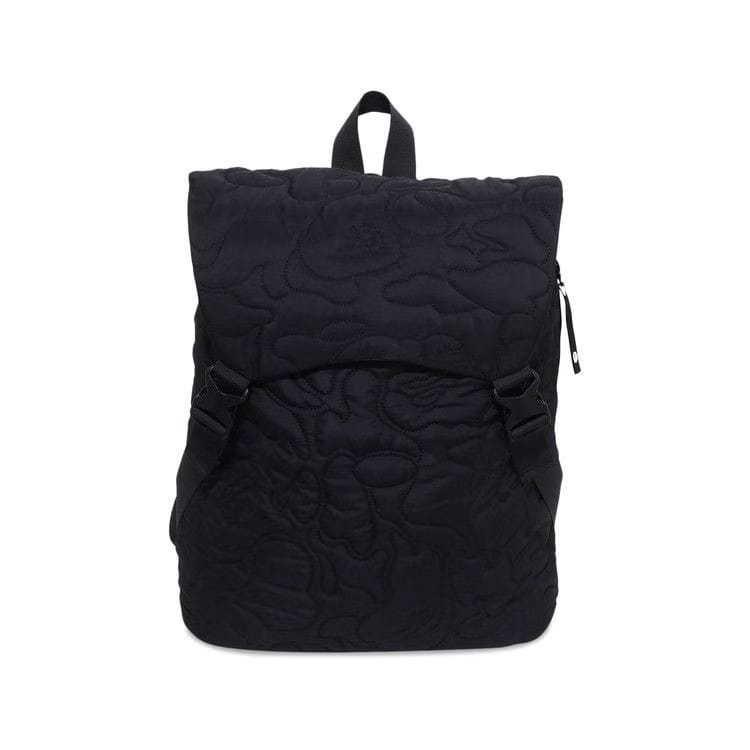 BAPE Camo Quilting Backpack Black