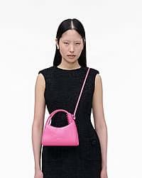 Marc Jacobs Marc Jacobs The Glam Claw Clip Crossbody Bag Bow Pink Bow Pink
