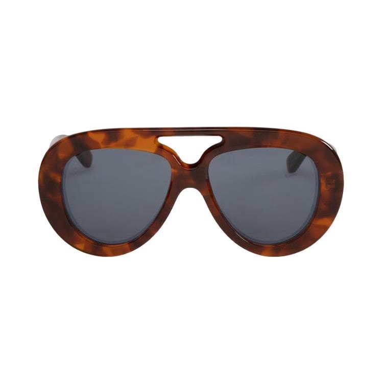 Loewe Curvy Sunglasses Blonde Havana/Blue