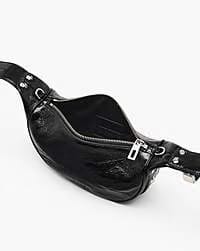Marc Jacobs Marc Jacobs The Crinkle Patent Party Bag Black Black