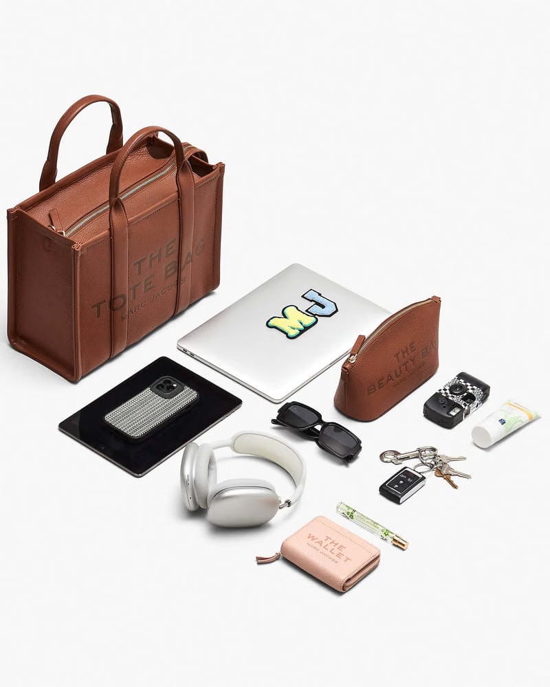 Marc Jacobs Marc Jacobs The Suede Medium Tote Bag Copper Copper