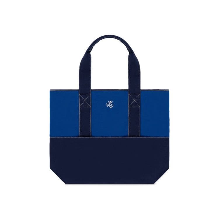 Aimé Leon Dore Monogram Contrast Tote Bag Navy