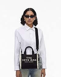 Marc Jacobs Marc Jacobs The Jacquard Small Tote Bag Black Black