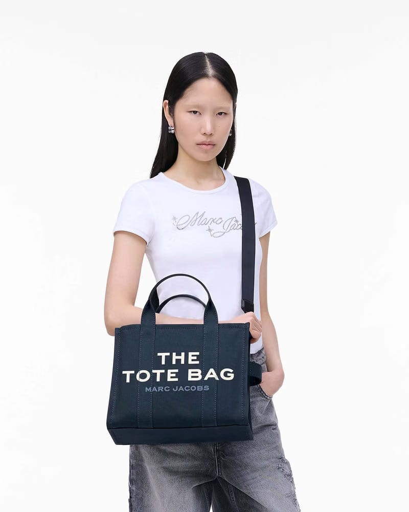 Marc Jacobs Marc Jacobs The Canvas Medium Tote Bag Blue Sea Blue Sea