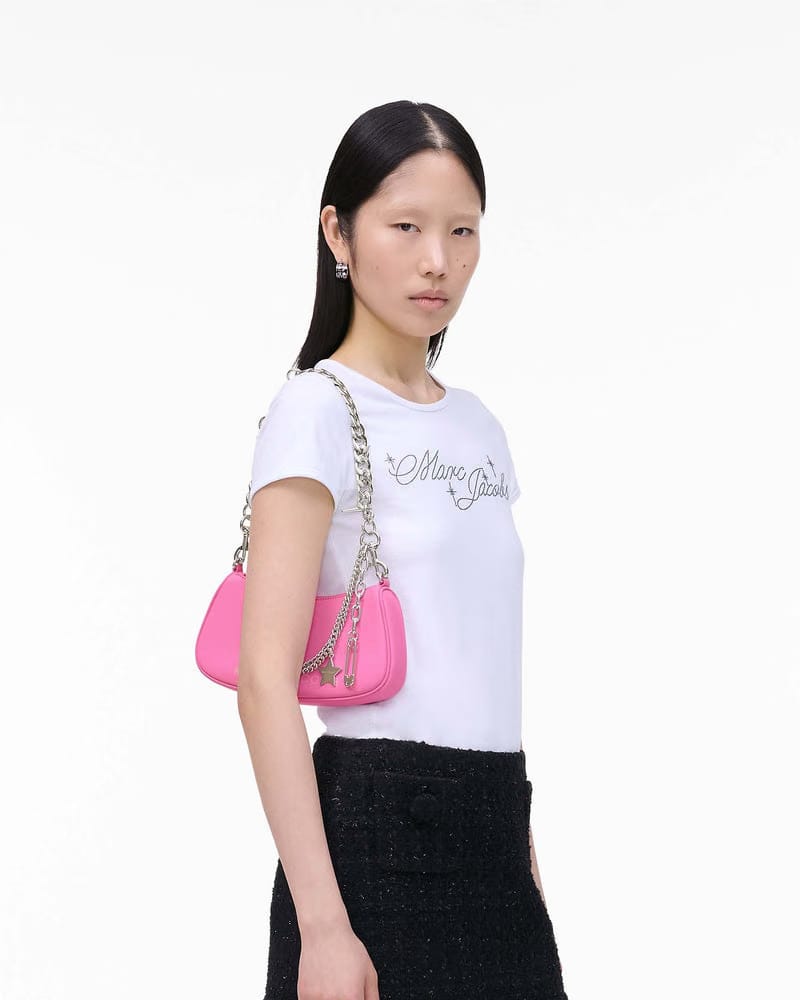 Marc Jacobs Marc Jacobs The Star Charm Shoulder Bag Bow Pink Bow Pink