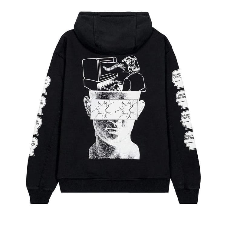 Brain Dead Mind Expansion Hoodie Black
