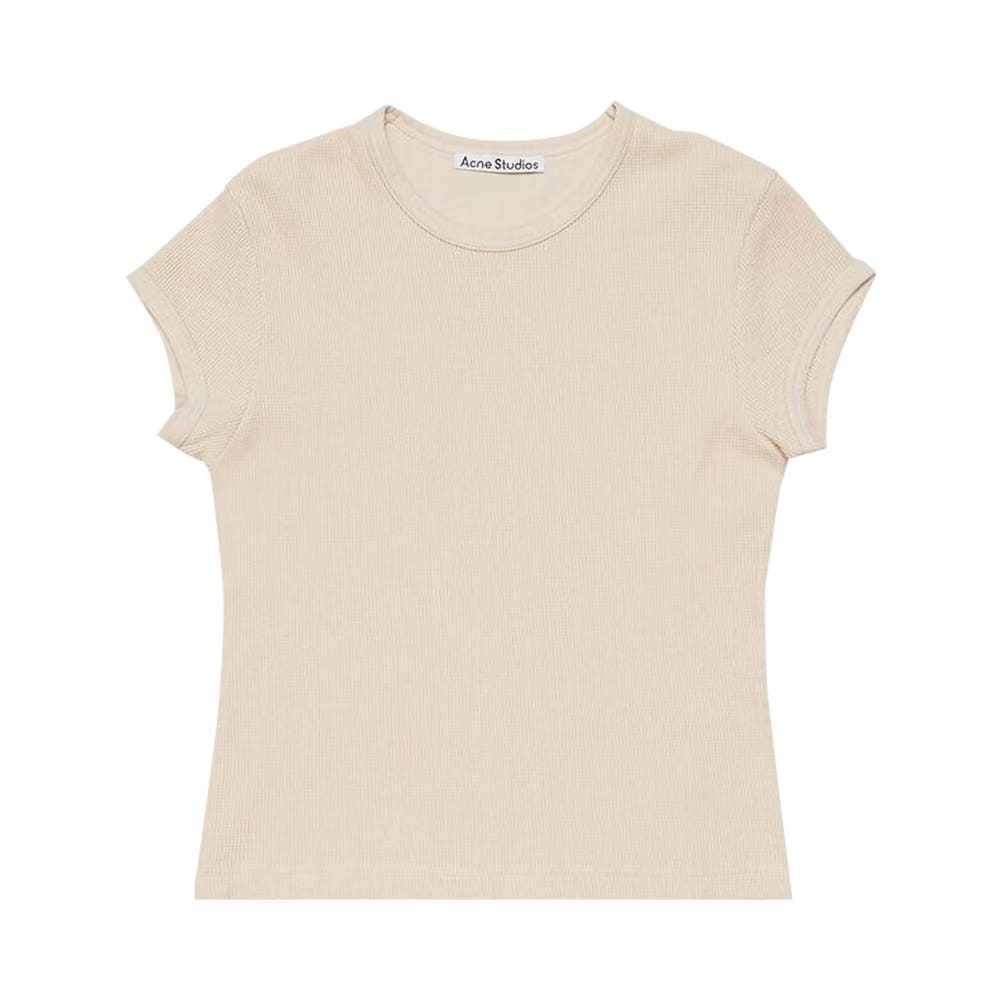 Acne Studios Fitted T-Shirt Soft Pink