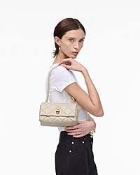 Marc Jacobs Marc Jacobs The Quilted Mini Dual Shoulder Bag Cloud White Cloud White