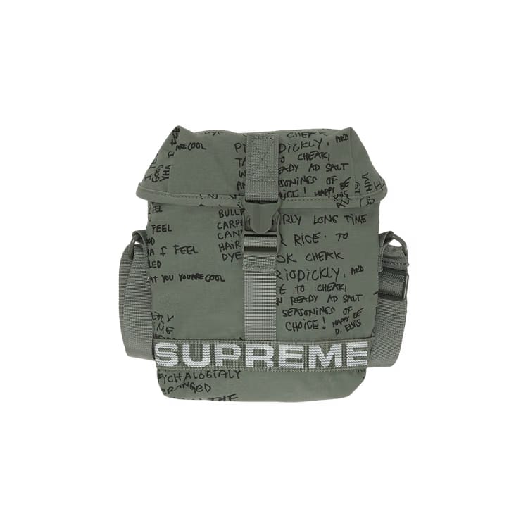 Supreme Field Side Bag Olive Gonz