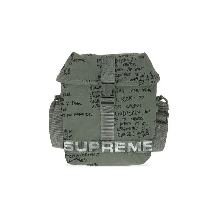 Supreme Field Side Bag Olive Gonz