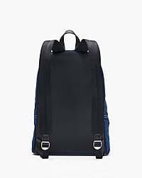Marc Jacobs Marc Jacobs The Biker Colorblock Denim Large Backpack Indigo Multi Indigo Multi
