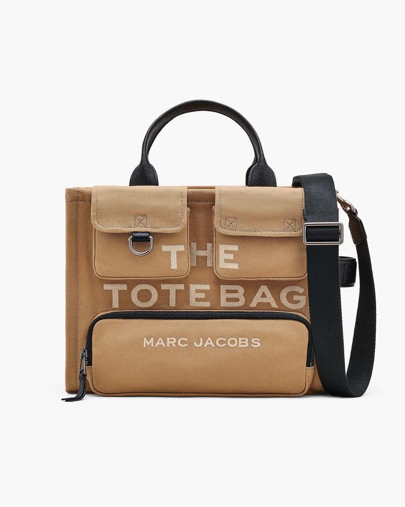 Marc Jacobs Marc Jacobs The Cargo Canvas Medium Tote Bag Camel Camel
