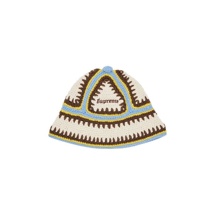 Supreme Crochet Edge Ball Hat Natural