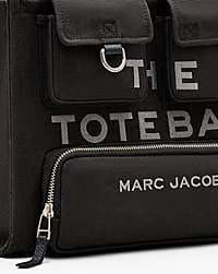 Marc Jacobs Marc Jacobs The Cargo Canvas Medium Tote Bag Black Black