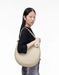 Marc Jacobs Marc Jacobs The Large Dual Hobo Bag Cloud White Cloud White