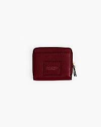Marc Jacobs Marc Jacobs The Leather Mini Compact Wallet Cherry Cherry