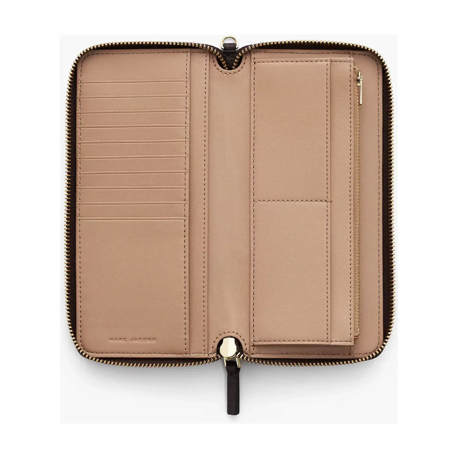 Marc Jacobs Marc Jacobs The Leather Continental Wallet Ganache Ganache