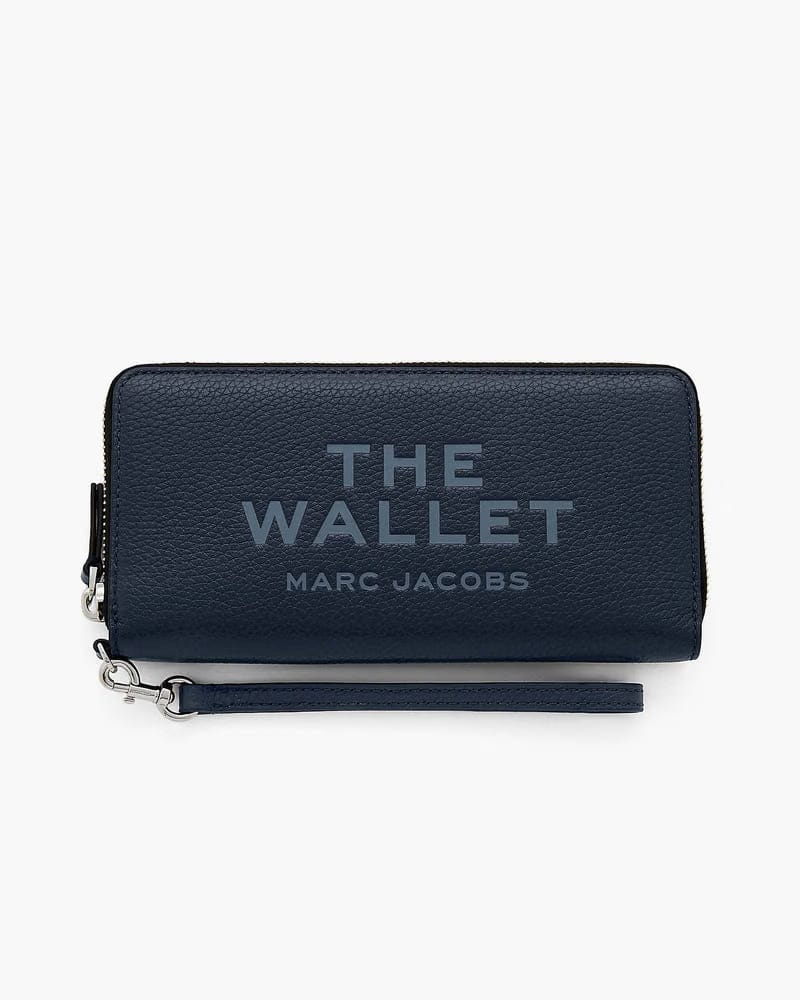 Marc Jacobs Marc Jacobs The Leather Continental Wallet Blue Sea Blue Sea