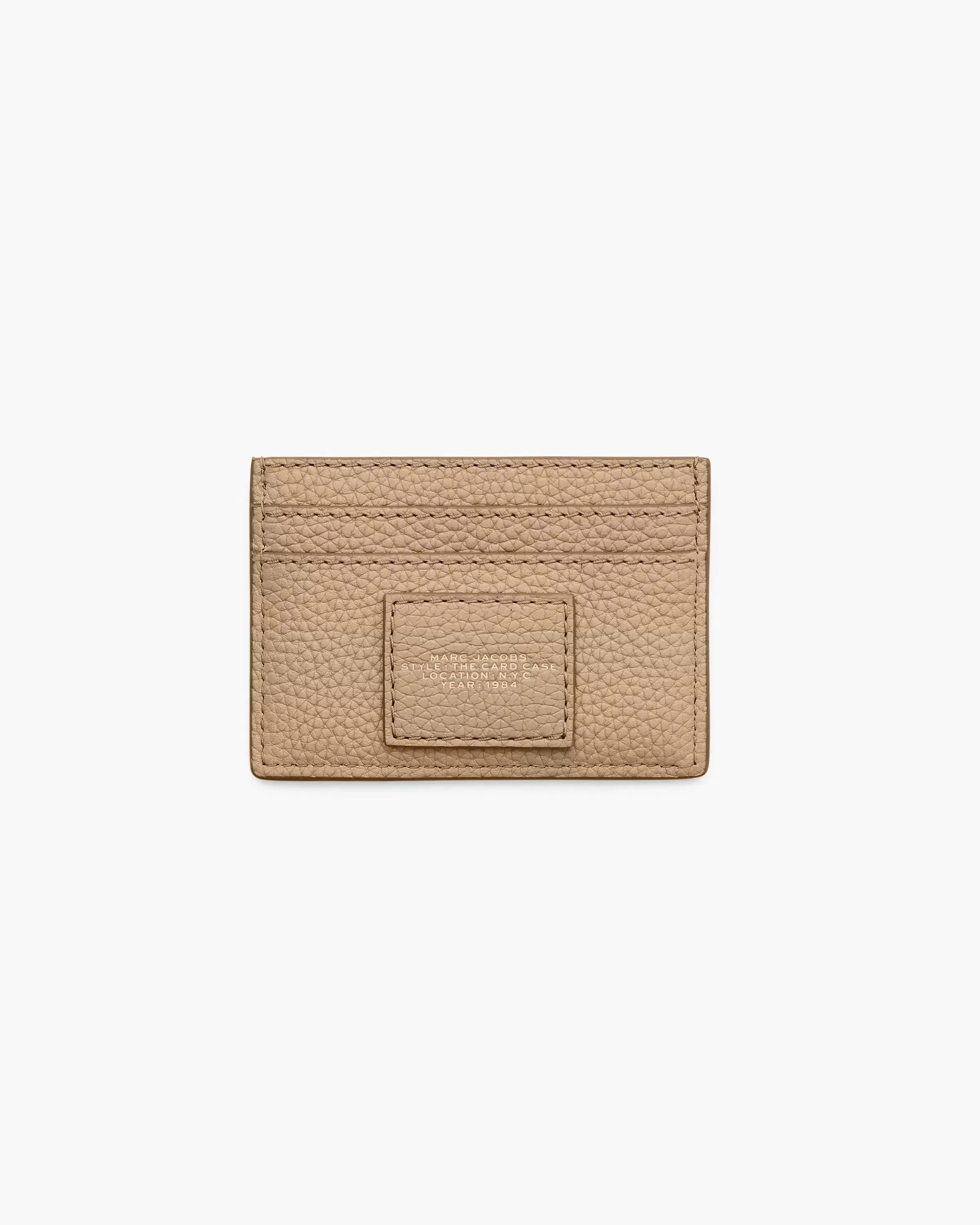 Marc Jacobs Marc Jacobs The Leather Card Case Camel Camel