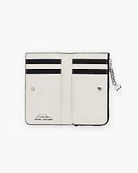 Marc Jacobs Marc Jacobs Derrick Adams x Marc Jacobs Everday Logo Slim Wallet Black/White Black/white