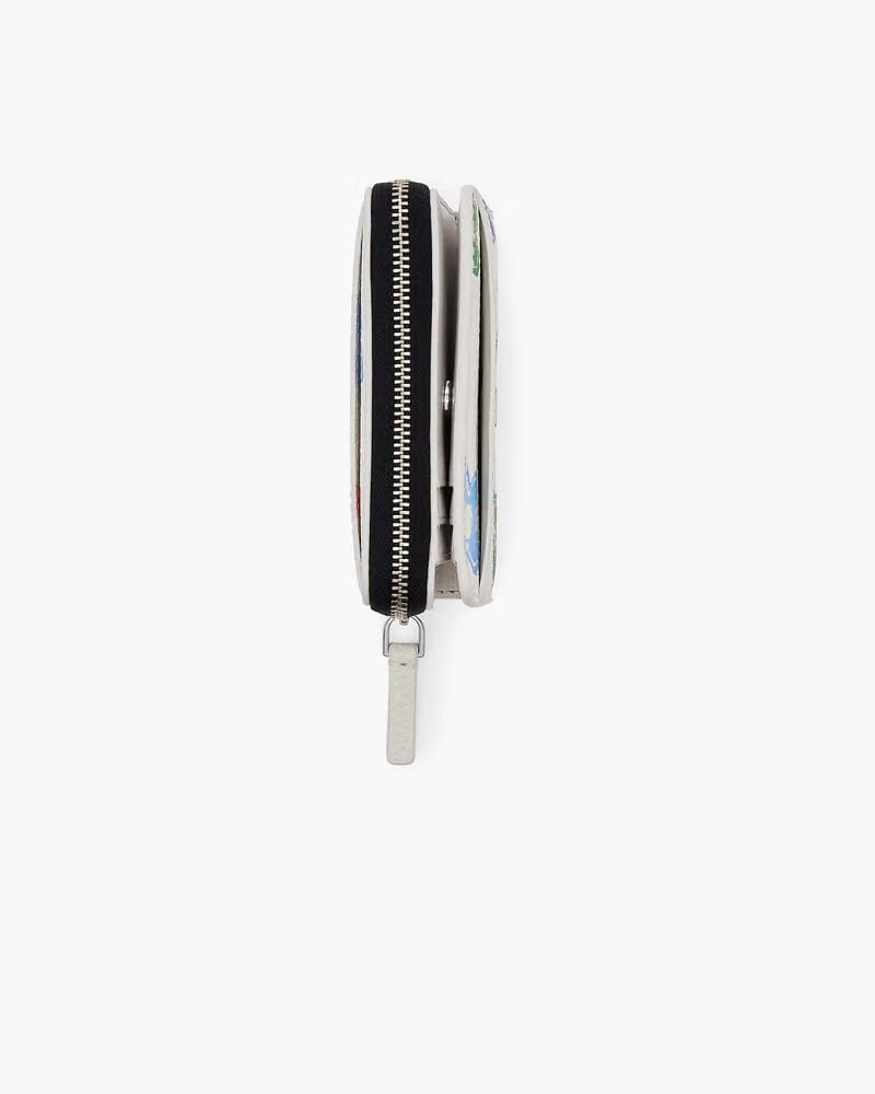 Marc Jacobs Marc Jacobs The Wild Daisy Mini Compact Wallet White Multi White Multi