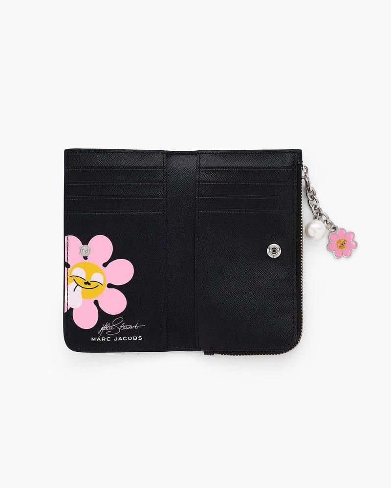Marc Jacobs Marc Jacobs Hattie Stewart x Marc Jacobs Utility Snapshot Slim Wallet Black Multi Black Multi