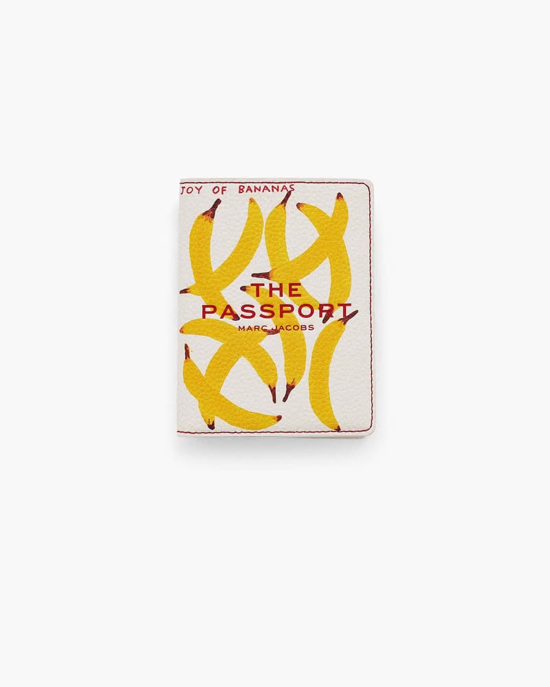 Marc Jacobs Marc Jacobs David Shrigley x Marc Jacobs Passport Case Yellow Multi Yellow Multi