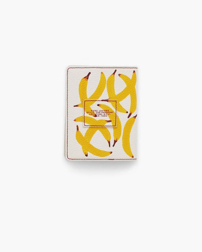 Marc Jacobs Marc Jacobs David Shrigley x Marc Jacobs Passport Case Yellow Multi Yellow Multi